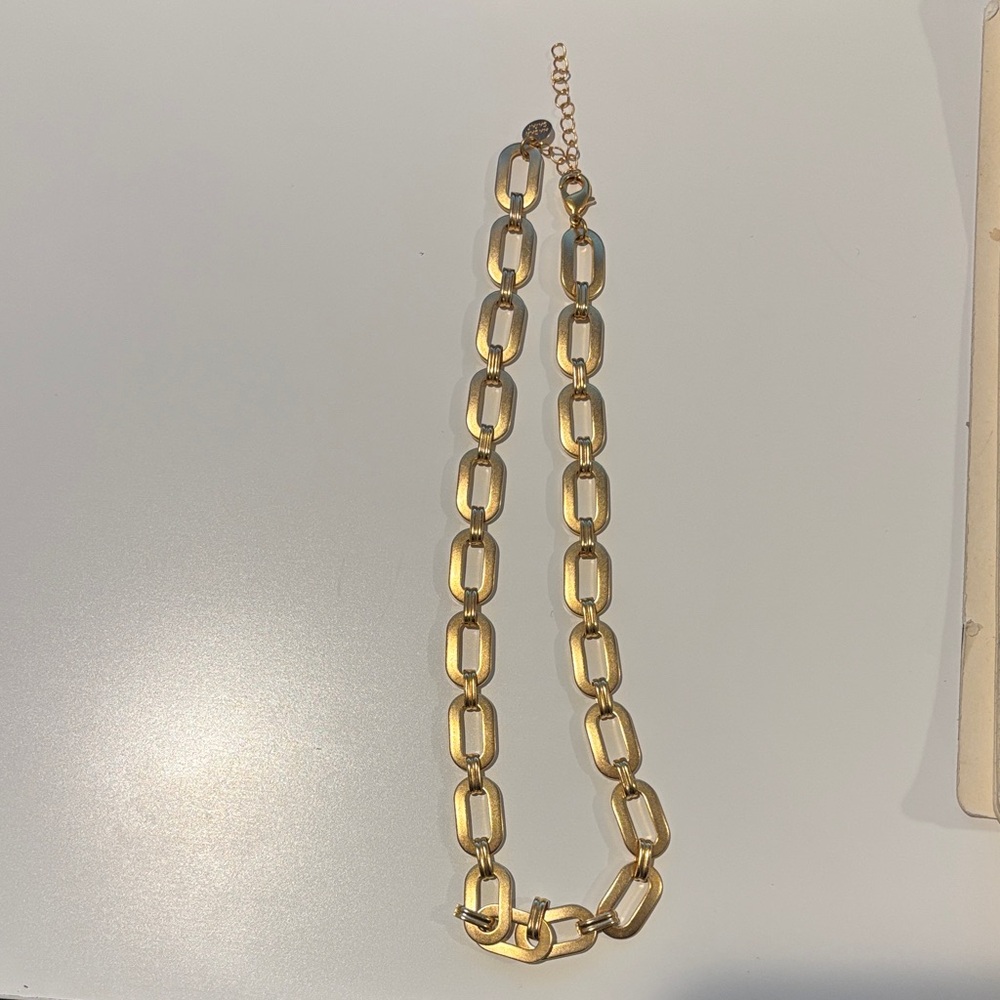 Elegant Gold plated Chain Necklace